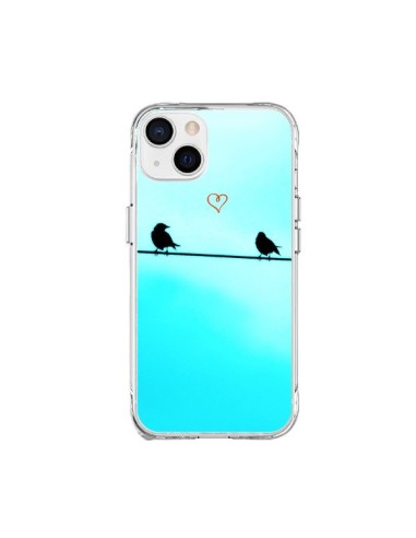 Cover iPhone 15 Plus Uccelli Amore - R Delean