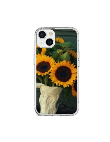 Cover iPhone 15 Plus Girasoli Bouquet Fiori - R Delean