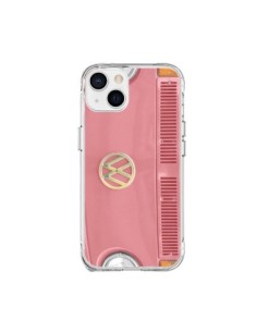iPhone 15 Plus Case Groovy Van Hippie VW Pink - R Delean