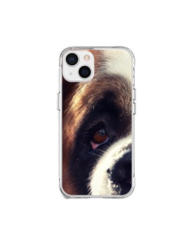 Coque iPhone 15 Plus Saint Bernard Chien Dog - R Delean