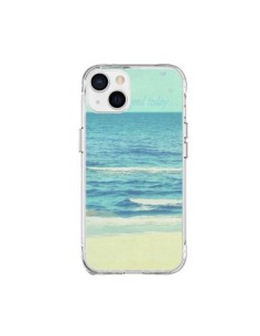 iPhone 15 Plus Case Life good day Sea Ocean Sand Beach...