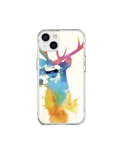 Coque iPhone 15 Plus Sunny Stag - Robert Farkas