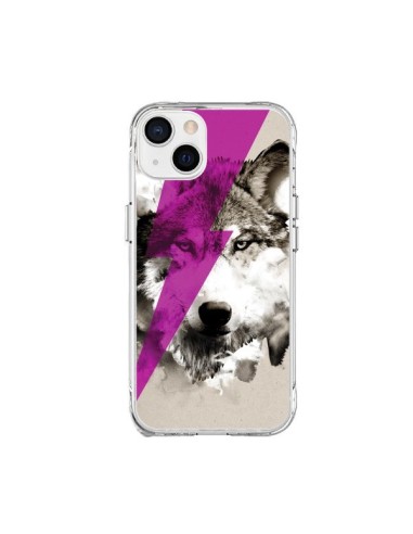 Coque iPhone 15 Plus Wolf Rocks - Robert Farkas