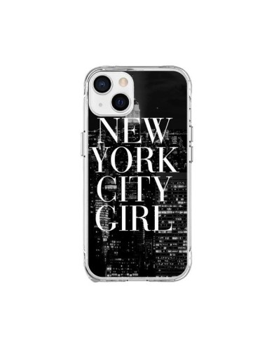 Coque iPhone 15 Plus New York City Girl - Rex Lambo