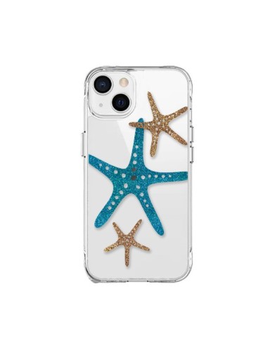 Cover iPhone 15 Plus Stella Marina Trasparente - Sylvia Cook