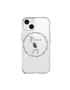 Coque iPhone 15 Plus Peace and Joy, Paix et Joie...