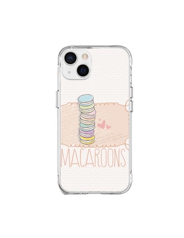 Coque iPhone 15 Plus Macaron Gateau - Sara Eshak