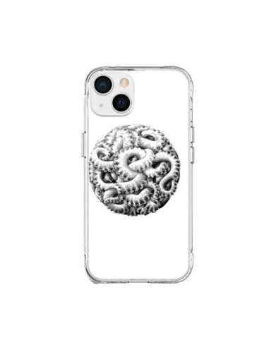Coque iPhone 15 Plus Boule Tentacule Octopus Poulpe - Senor Octopus