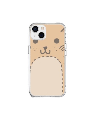 Coque iPhone 15 Plus Big Cat chat - Santiago Taberna