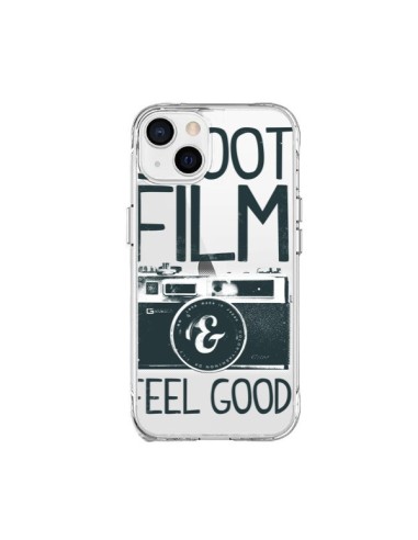 Coque iPhone 15 Plus Shoot Film and Feel Good Transparente - Victor Vercesi