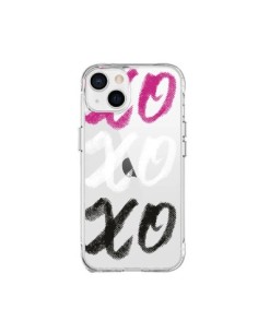 iPhone 15 Plus Case XoXo Pink White Black Clear - Yohan B.