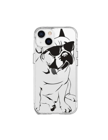 Coque iPhone 15 Plus Chien Bulldog Dog Transparente - Yohan B.