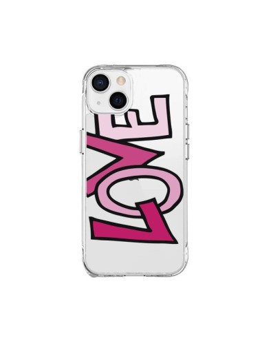 Cover iPhone 15 Plus Amore Trasparente - Yohan B.