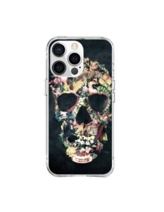 Coque iPhone 15 Pro Max Skull Vintage Tête de Mort - Ali...