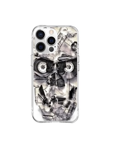 Coque iPhone 15 Pro Max Tape Skull K7 Tête de Mort - Ali Gulec