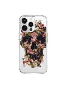 Coque iPhone 15 Pro Max Jungle Skull Tête de Mort...
