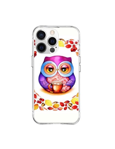 Coque iPhone 15 Pro Max Chouette Automne - Annya Kai