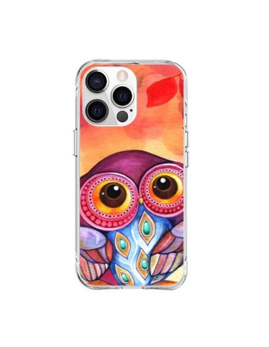iPhone 15 Pro Max Case Owl Leaves Autumn - Annya Kai