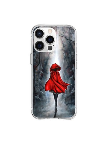 Coque iPhone 15 Pro Max Le Petit Chaperon Rouge Bois - Annya Kai