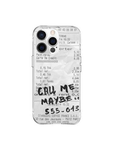 Coque iPhone 15 Pro Max Call me maybe - Benoit Bargeton