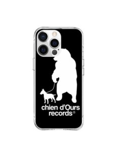 Coque iPhone 15 Pro Max Chien d'Ours Records Musique -...