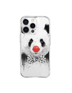 Cover iPhone 15 Pro Max Clown Panda Trasparente - Balazs...