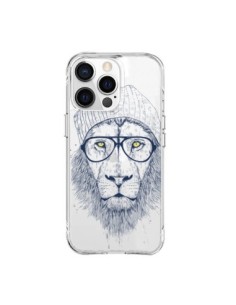 Coque iPhone 15 Pro Max Cool Lion Swag Lunettes...