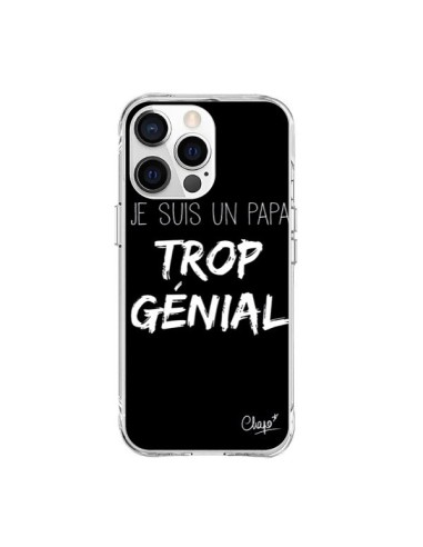 iPhone 15 Pro Max Case I’m a Genius Dad Black - Chapo