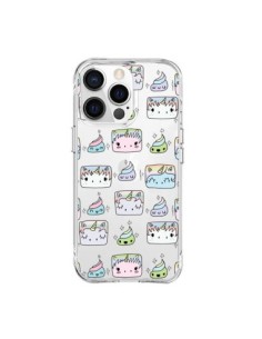 Cover iPhone 15 Pro Max Unicorno Carino Swag Trasparente...