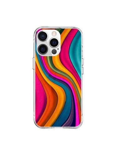 Cover iPhone 15 Pro Max Amore Onde Colorate - Danny Ivan