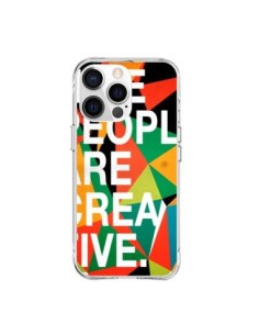 Coque iPhone 15 Pro Max Nice people are creative art -...