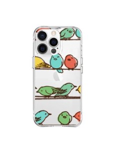 Coque iPhone 15 Pro Max Oiseaux Birds Transparente - Eric...