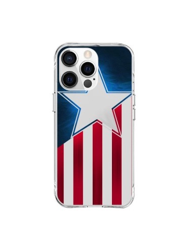 Coque iPhone 15 Pro Max Captain America - Eleaxart