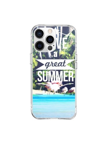 Coque iPhone 15 Pro Max Have a Great Summer Eté - Eleaxart