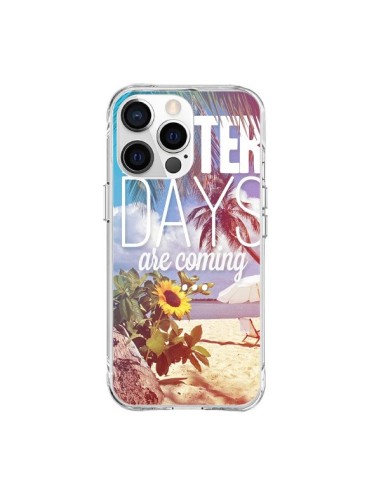 Coque iPhone 15 Pro Max Better Days _té - Eleaxart