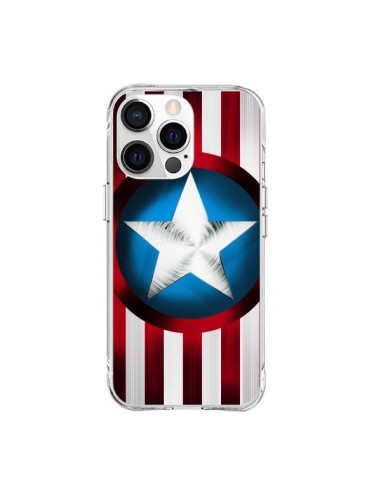 Coque iPhone 15 Pro Max Captain America Great Defender - Eleaxart