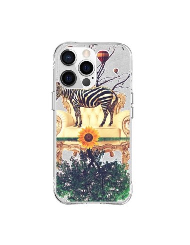 Cover iPhone 15 Pro Max Zebra Il Mondo - Eleaxart