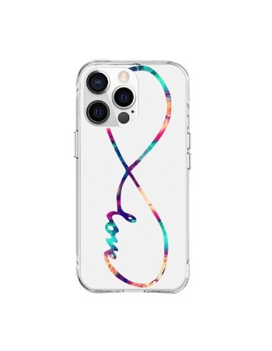 Coque iPhone 15 Pro Max Love Forever Infini Couleur - Eleaxart