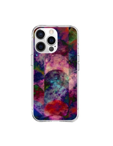 Coque iPhone 15 Pro Max Abstract Galaxy Azteque - Eleaxart