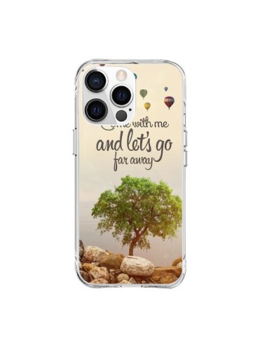 Coque iPhone 15 Pro Max Let's Go Far Away Ballons - Eleaxart