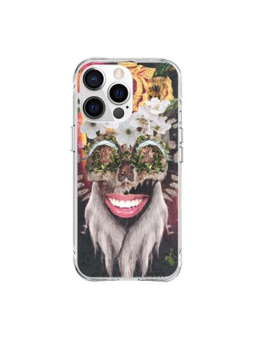Coque iPhone 15 Pro Max My Best Costume Roi King Monkey Singe Couronne - Eleaxart