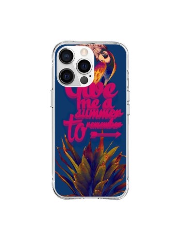 Cover iPhone 15 Pro Max Give me a summer to remember souvenir Paesaggio - Eleaxart