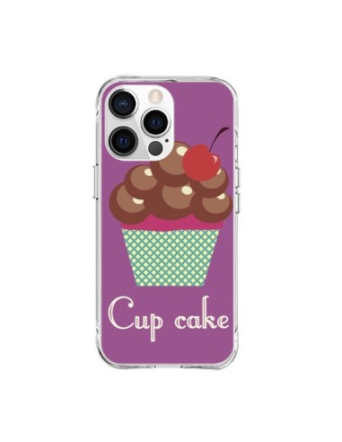 Coque iPhone 15 Pro Max Cupcake Cerise Chocolat - Léa Clément