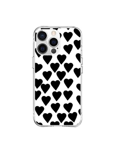 iPhone 15 Pro Max Case Heart Black - Project M