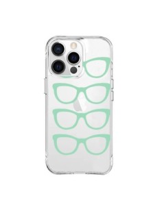 Coque iPhone 15 Pro Max Sunglasses Lunettes Soleil Mint...