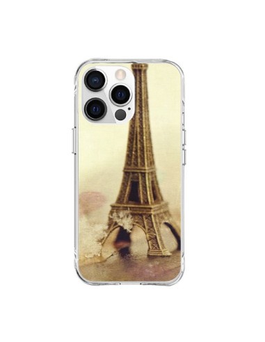 Coque iPhone 15 Pro Max Tour Eiffel Vintage - Irene Sneddon
