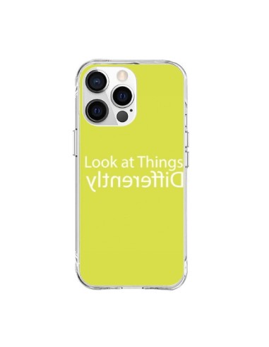 Coque iPhone 15 Pro Max Look at Different Things Yellow - Shop Gasoline