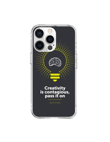 Coque iPhone 15 Pro Max Creativity is contagious, Einstein - Shop Gasoline