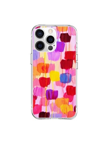 Coque iPhone 15 Pro Max Pois Roses Dottie - Ebi Emporium