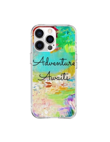 Coque iPhone 15 Pro Max Adventure Awaits Fleurs - Ebi Emporium